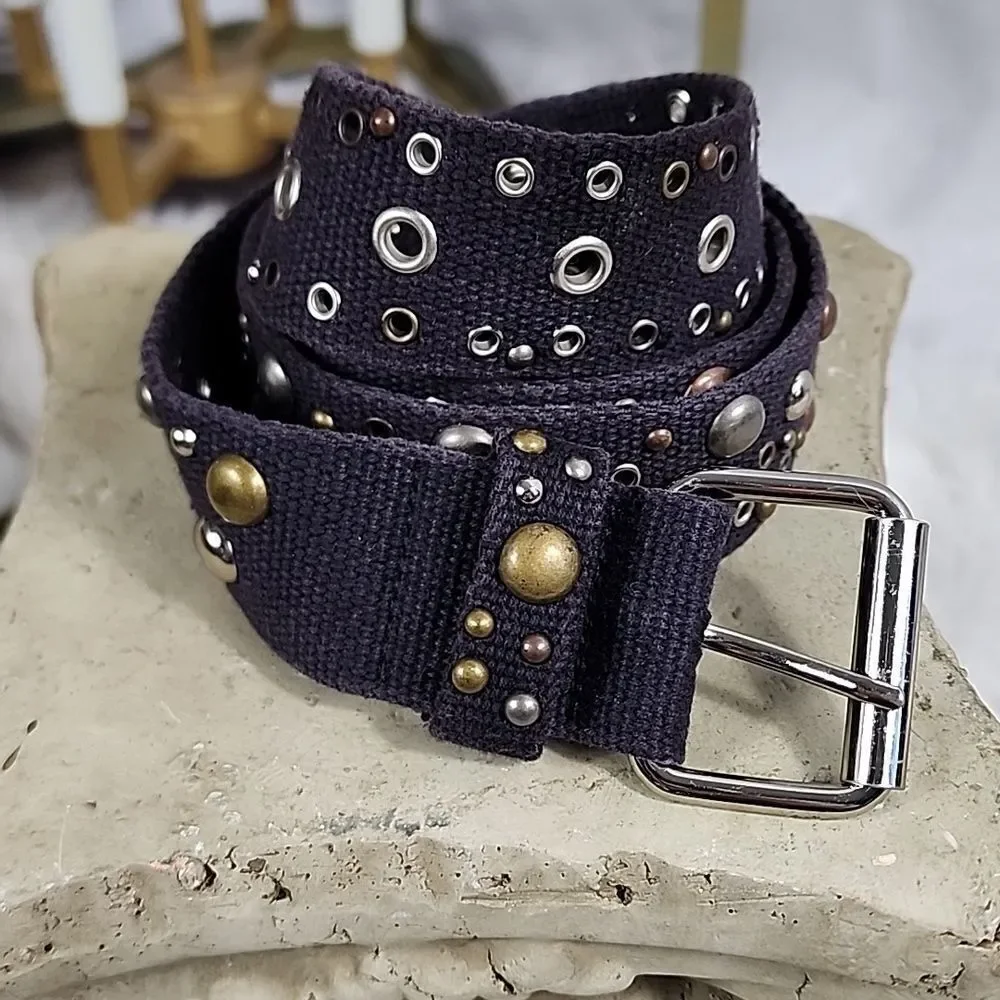 Vintage Grommet and Stud Size Medium EXPRESS Belt